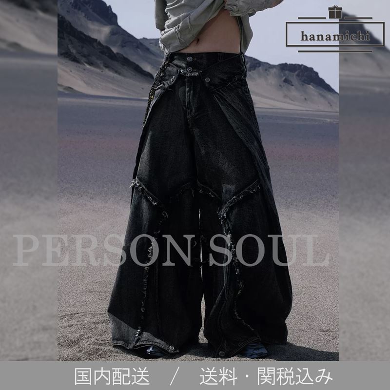 PERSONSOUL*日本未入荷 ローエッジシルエット Denim/Jeans