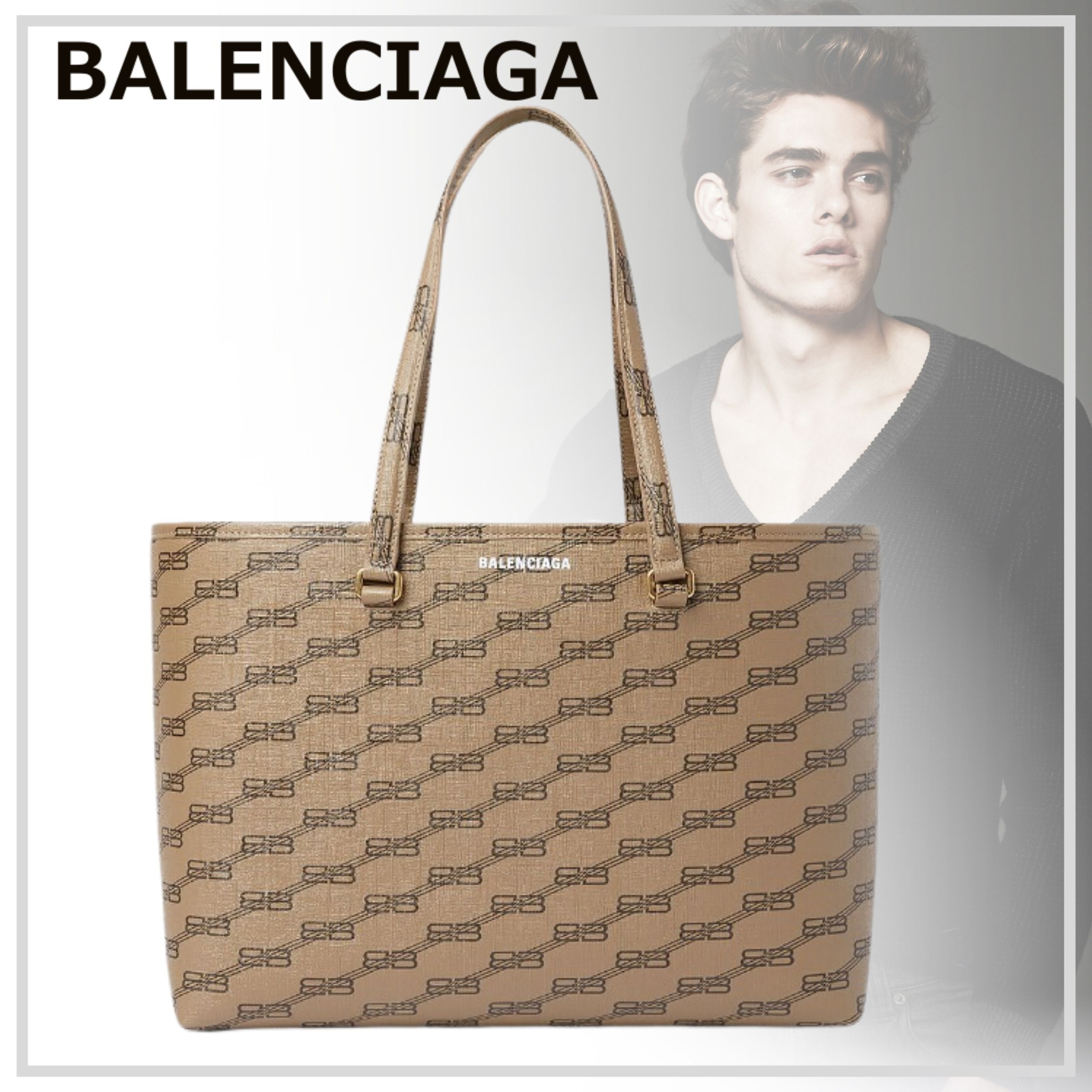 ハイセンス【BALENCIAGA】BB ショッパー トートバッグ 24SS新作