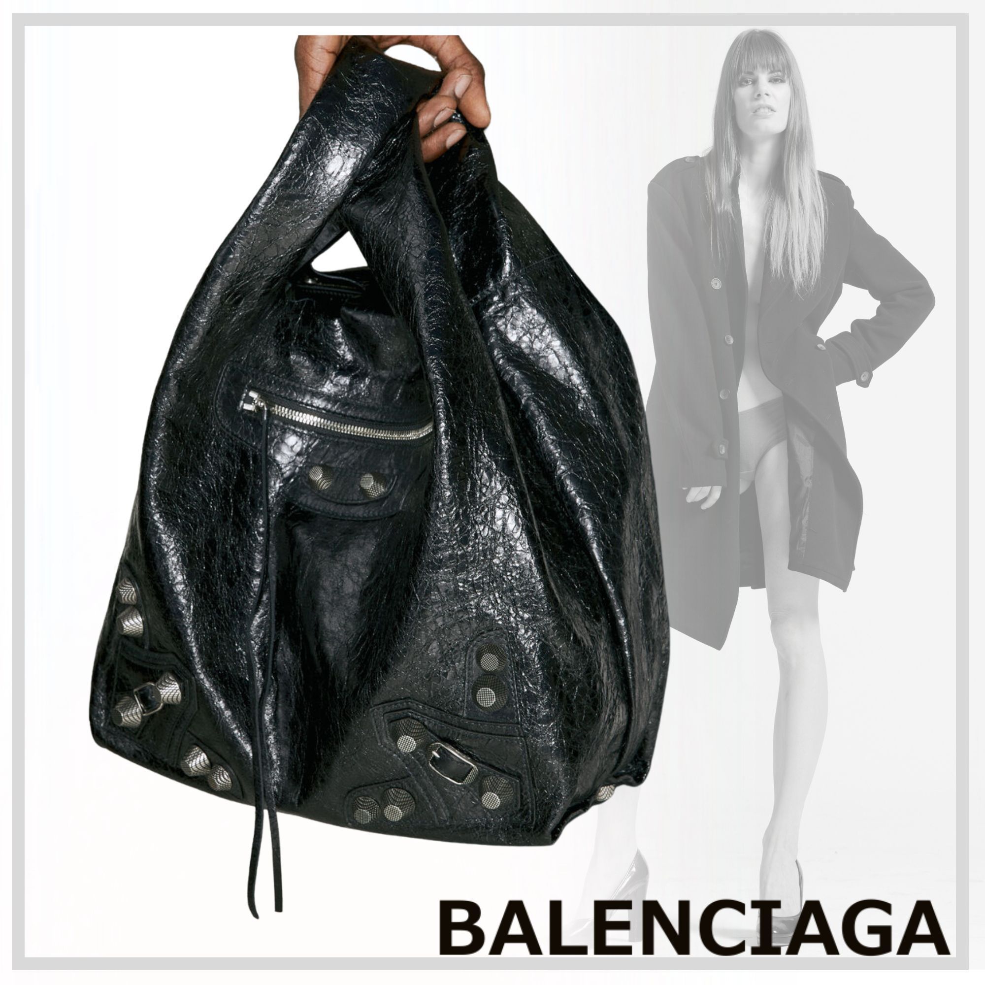 ハイセンスな【BALENCIAGA】Le Cagole トートバッグ 24SS新作