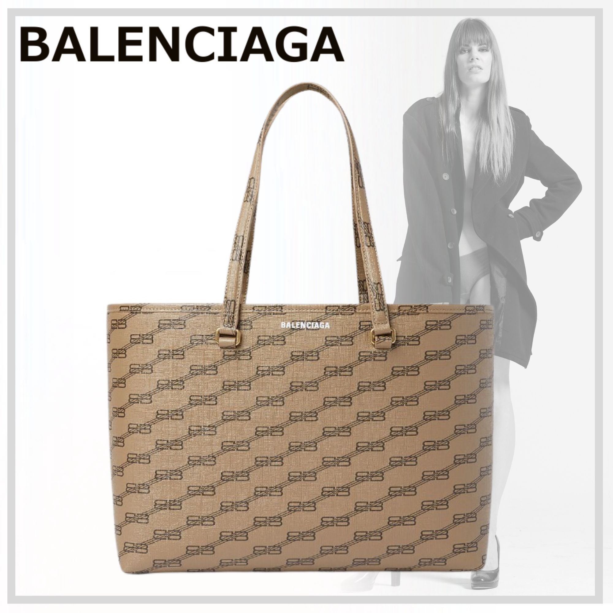ハイセンス【BALENCIAGA】BB ショッパー トートバッグ 24SS新作