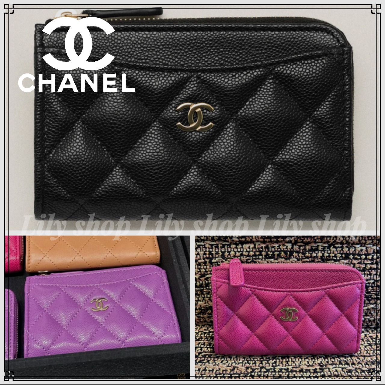 ミニバッグにも入る♡【CHANEL】フラグメントケース
