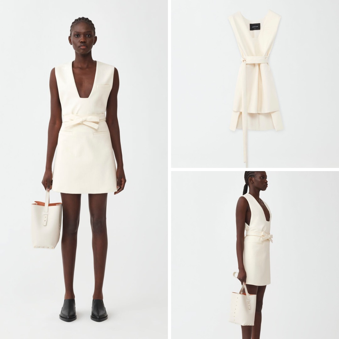 《送料無料》 FABIANA FILIPPI COTTON MINIDRESS