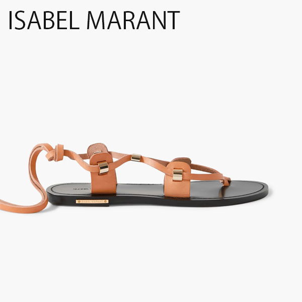 関税送料込 ISABEL MARANT Anil レザー サンダル レースアップ