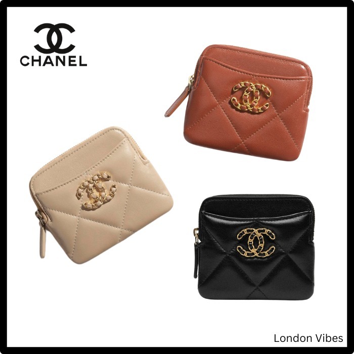 新作 CHANEL CHANEL 19 ジップ コインパース 3色
