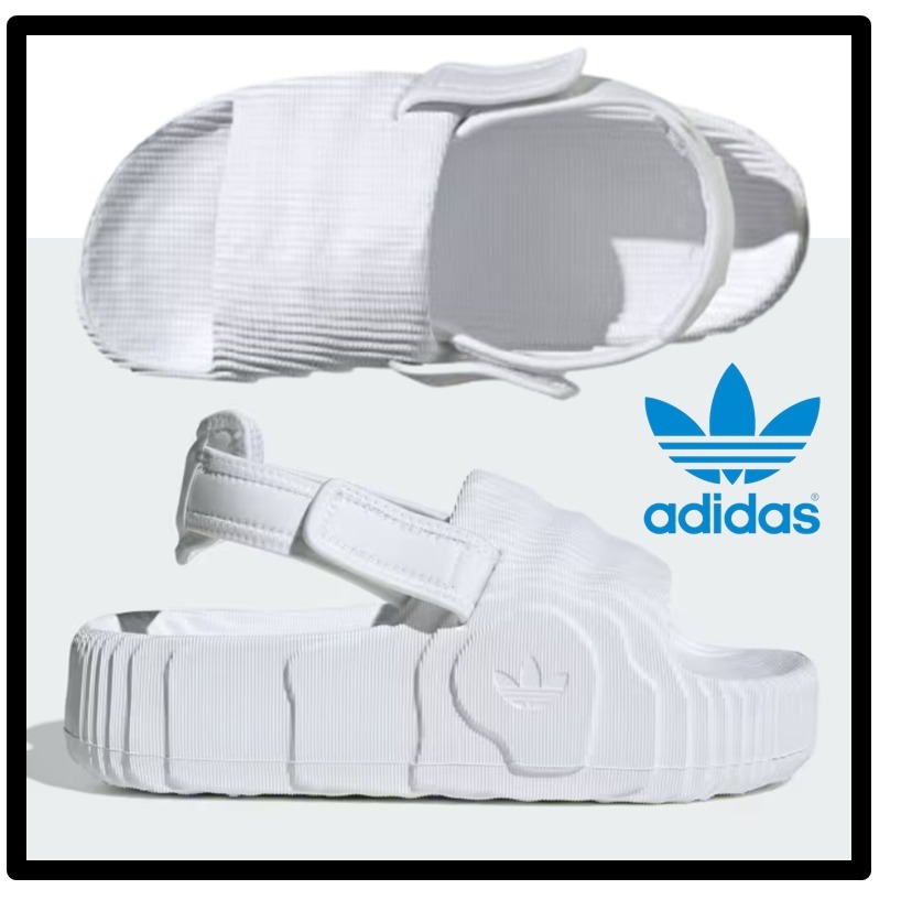 関税込★adidas★W ADILETTE 22 XLG SLIDE★22.5-26.5cm★White
