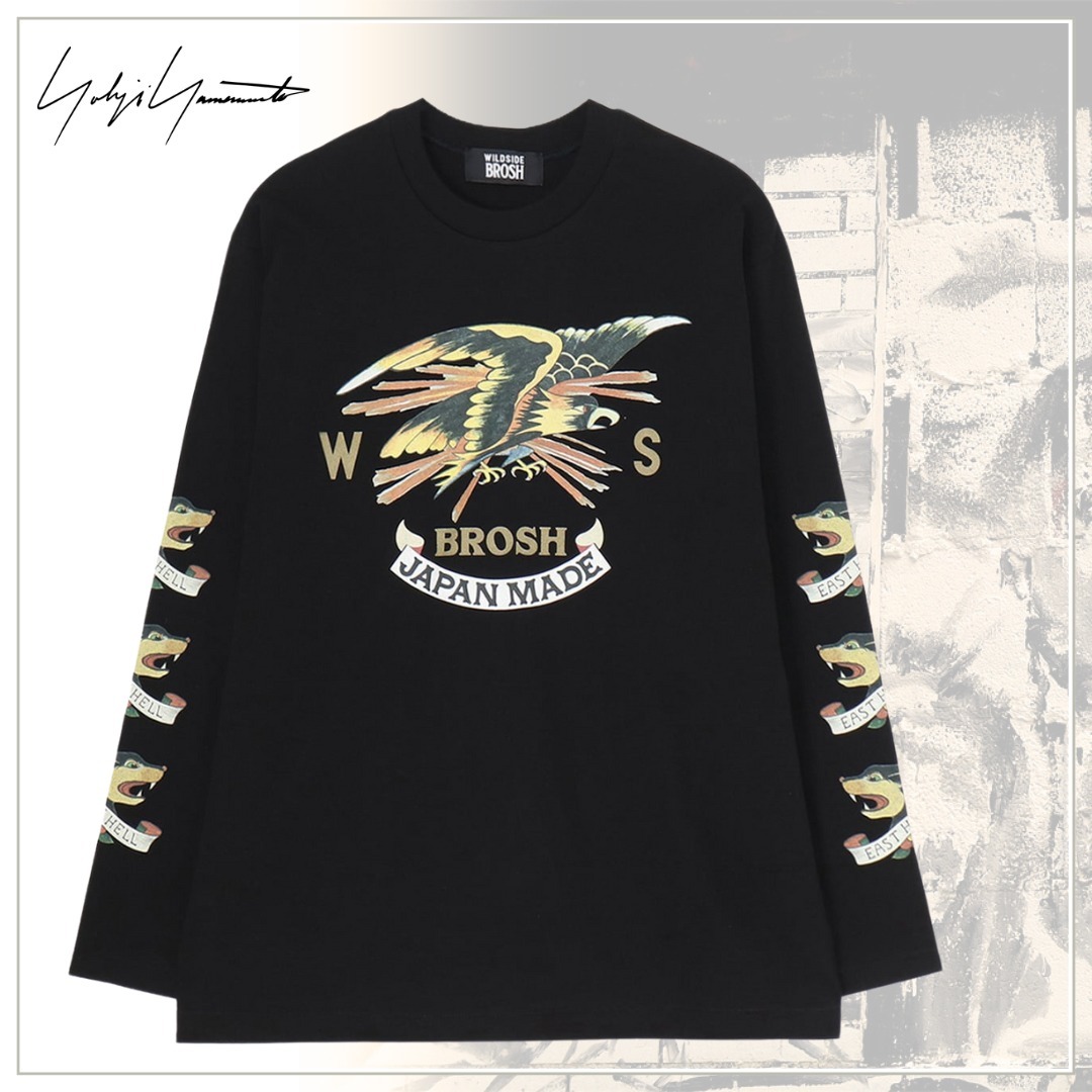 大人のリッチ感【ヨウジヤマモト 】Long Sleeve T-Shirt