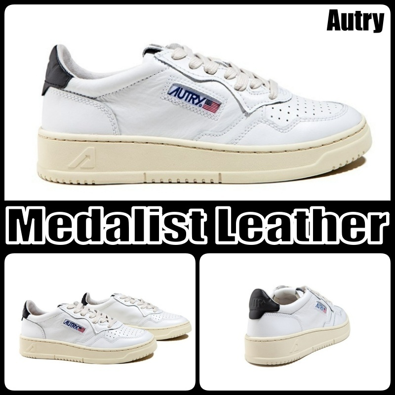 【オートリー】メダリスト Autry Medalist Low Leather White ★