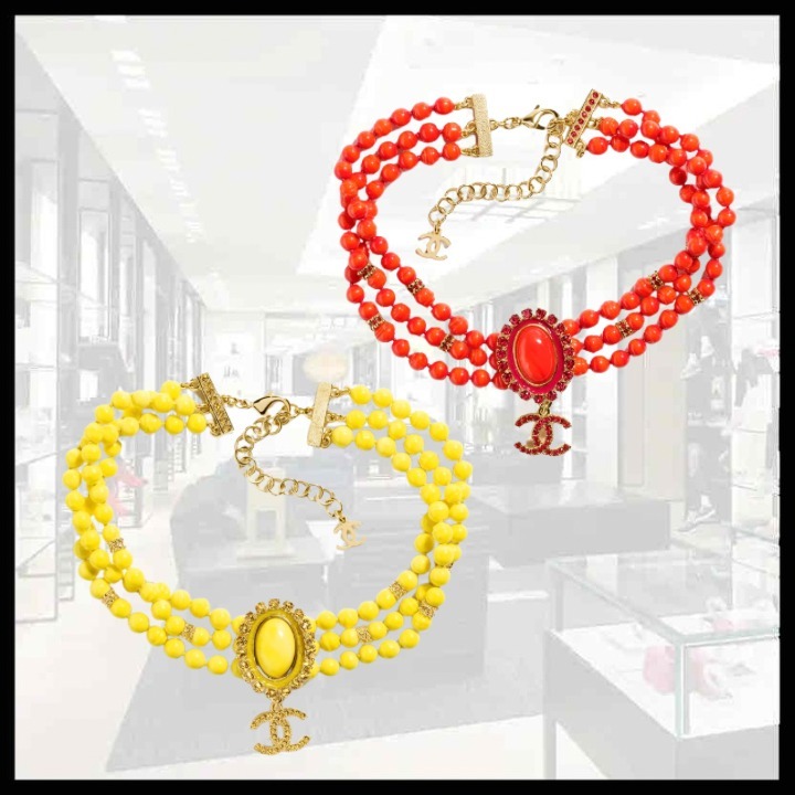 ☆アクセントに☆【CHANEL】チョーカー ネックレス