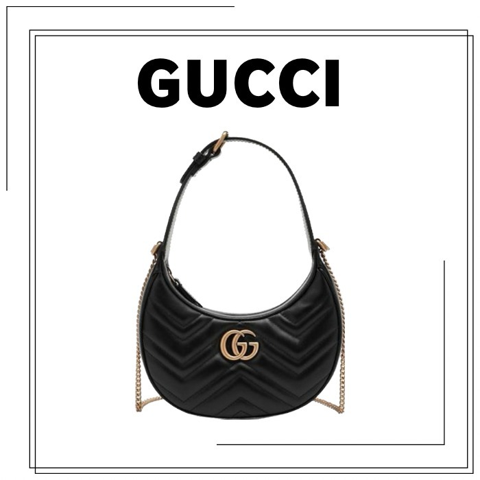 〈残りわずか〉GUCCI グッチ GG 2WAY ショルダーバッグ ブラック
