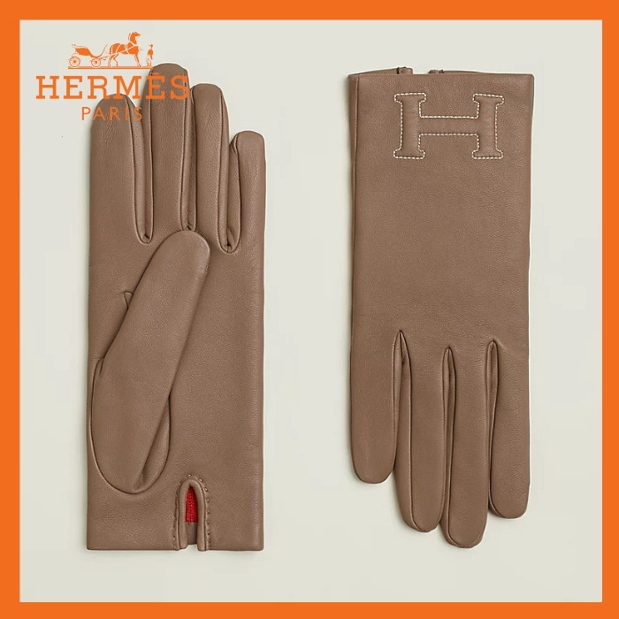 シンプルかつ上品♪【HERMES】バスティーユグローブ
