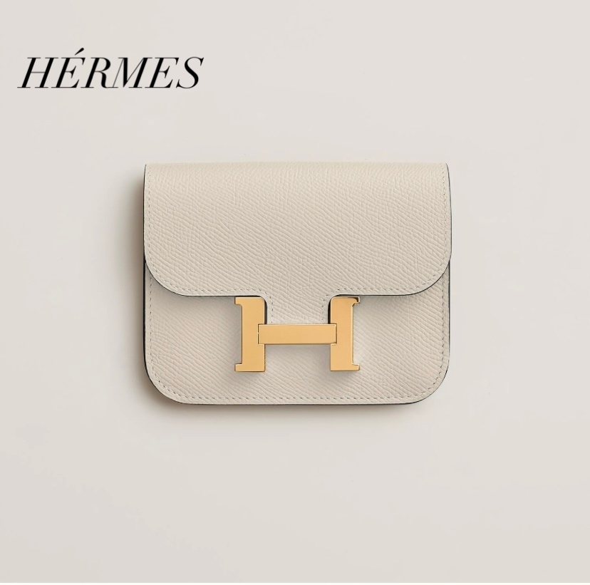 超希少◇HERMES コンスタンス スリム Craie