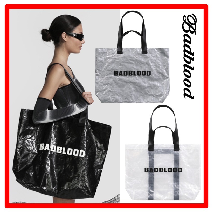 ☆韓国の人気☆【BADBLOOD】☆Shopper Large Ba.g 3Color☆