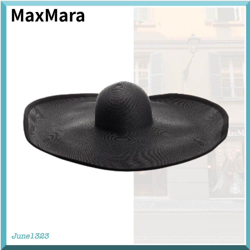 国内配送【MaxMara】ペーパー サンハット