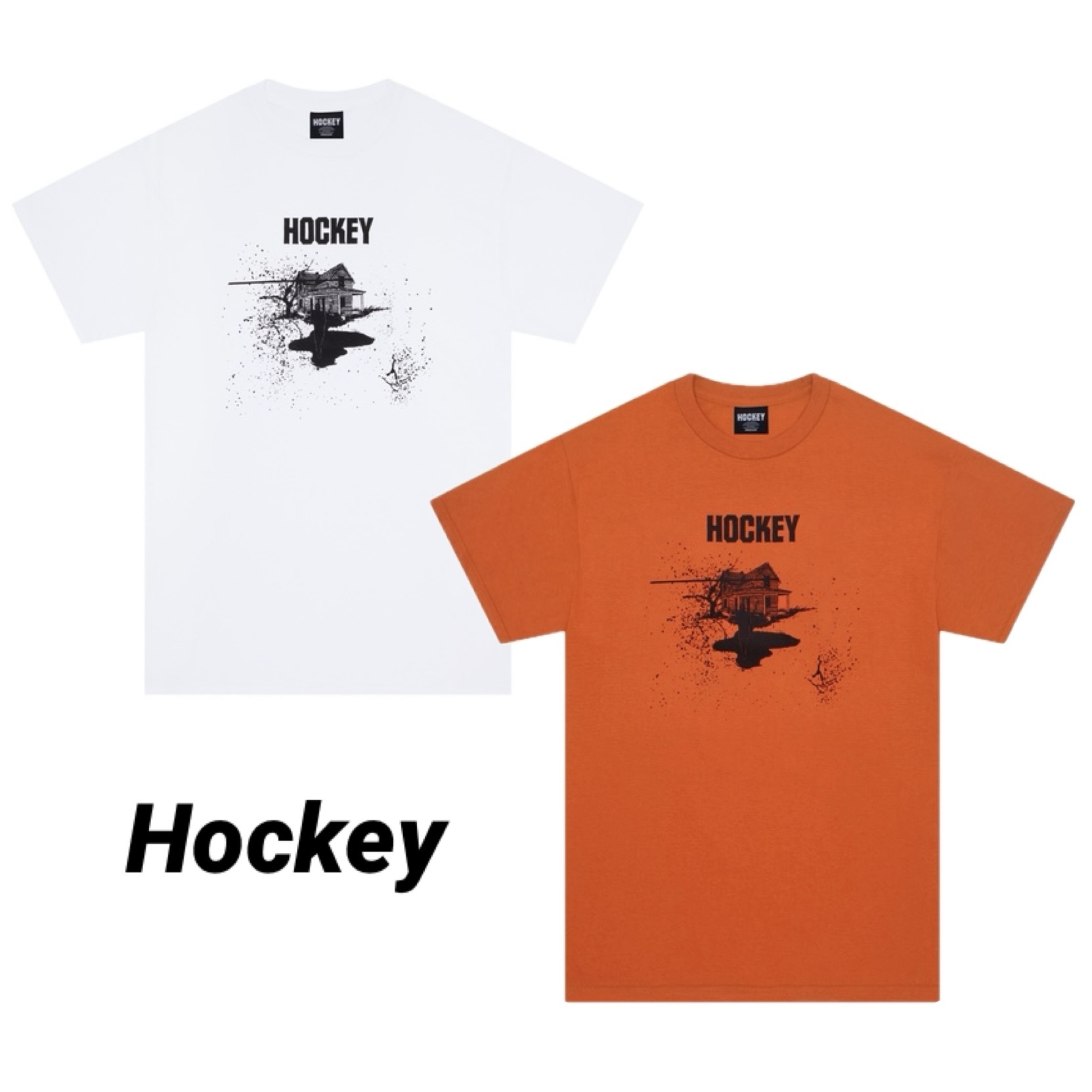 ◆Hockey◆こぼれたミルク Tシャツ 送料込