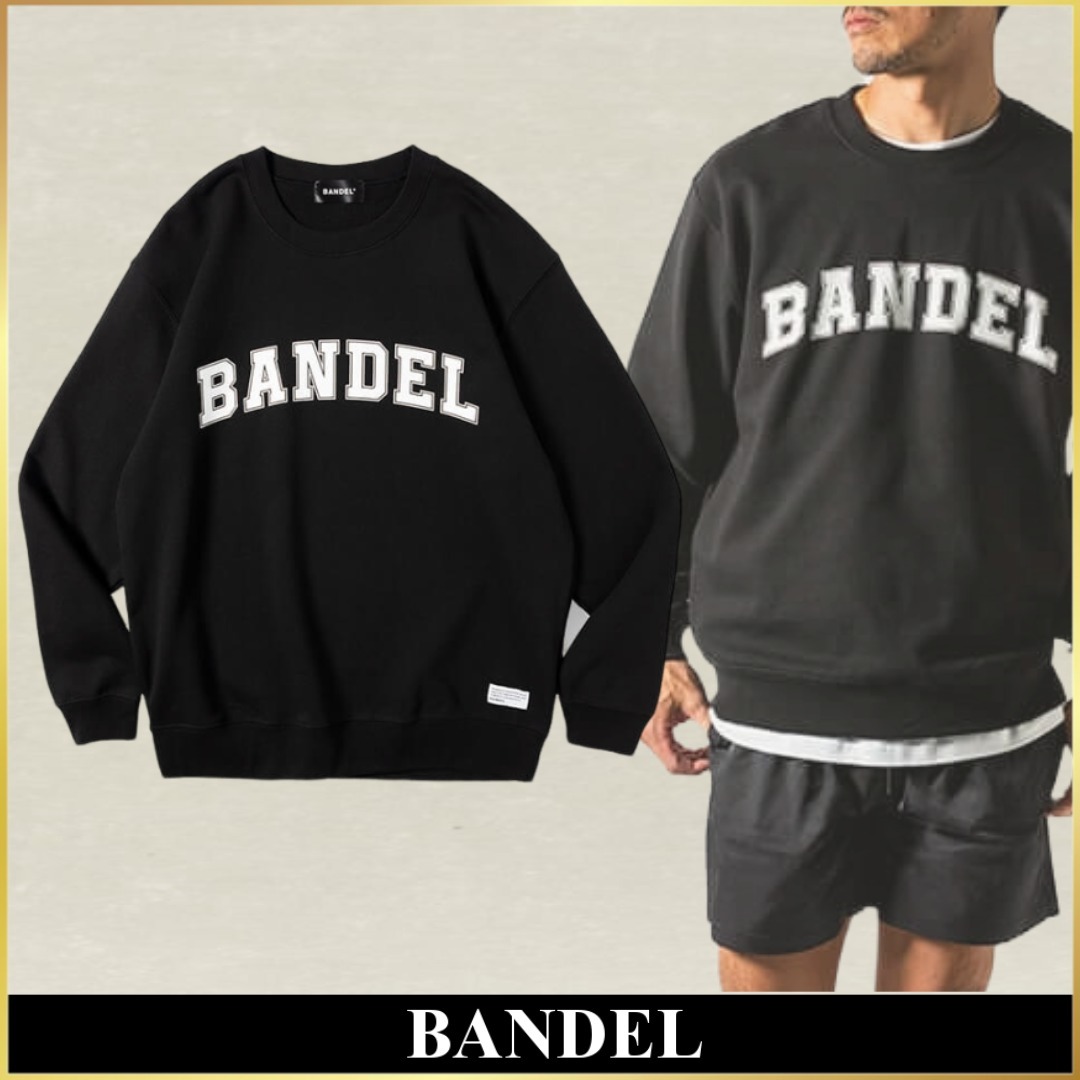 カレッジロゴ【BANDEL】FRONT LOGO CREWNECK