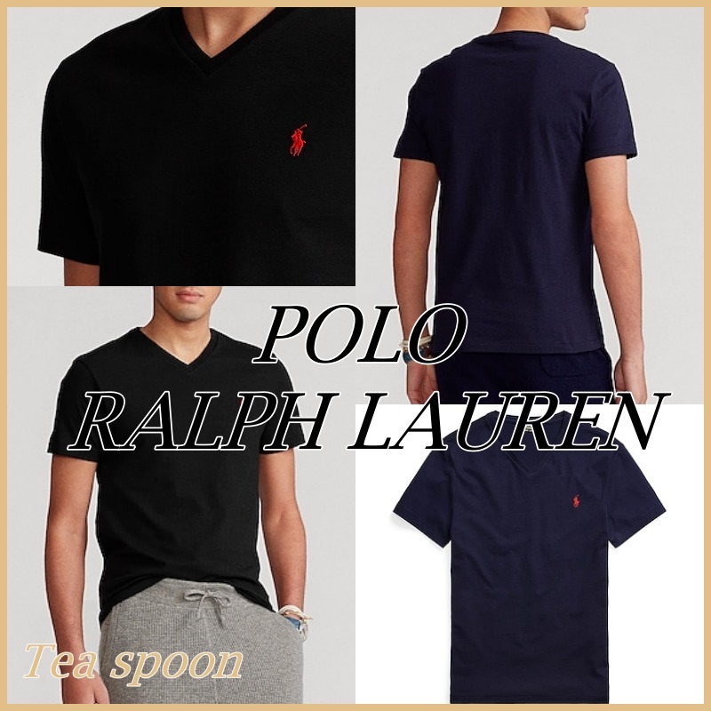 POLO RALPH LAUREN◆ロゴ コットン Tシャツ 2色展開 送料関税込