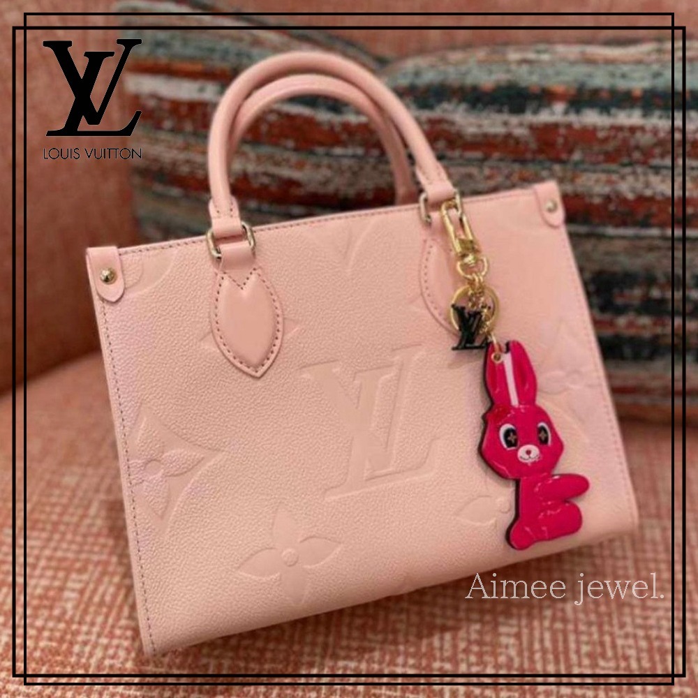 ＊フェミニンピンク【Louis Vuitton】オンザゴーPM トートバッグ