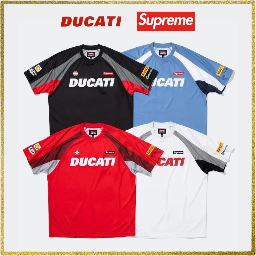 【24SS】Supreme × Ducati Soccer Jersey シュプリーム