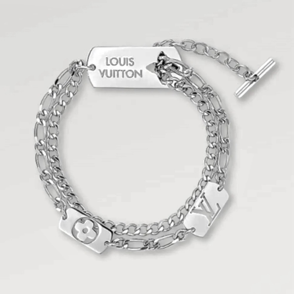 存在感◎【LOUIS VUITTON】ブレスレット モノグラム スタック