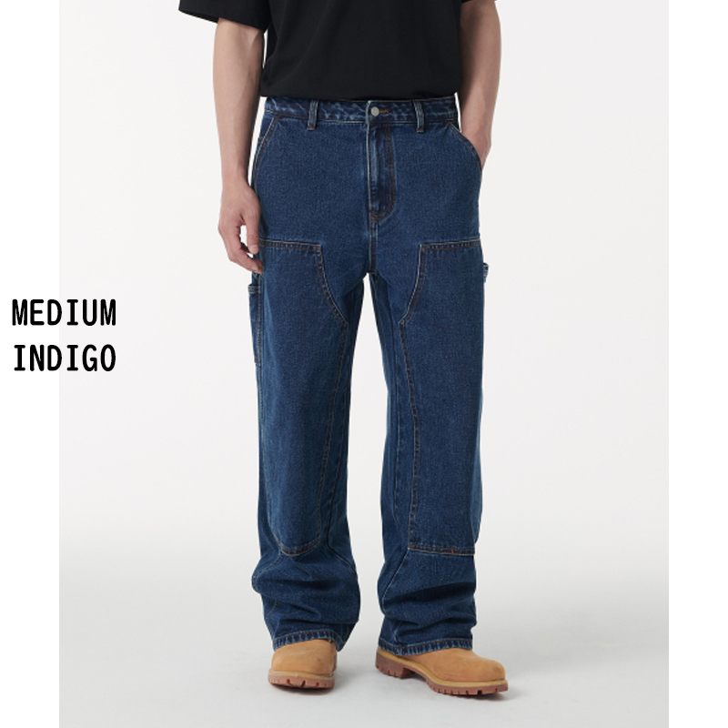 MUSINSA STANDARD MEN'S_ワイドデニムパンツ_5色 MUSINSA STANDARD MEN'S_ワイドデニムパンツ_5色 (MUSINSA