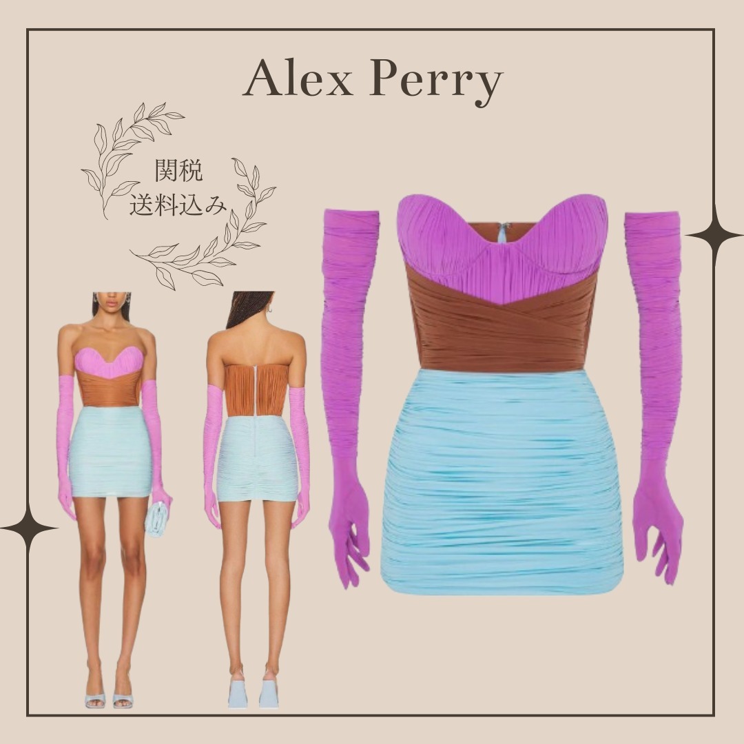 送料関税込【Alex Perry】ミニドレス