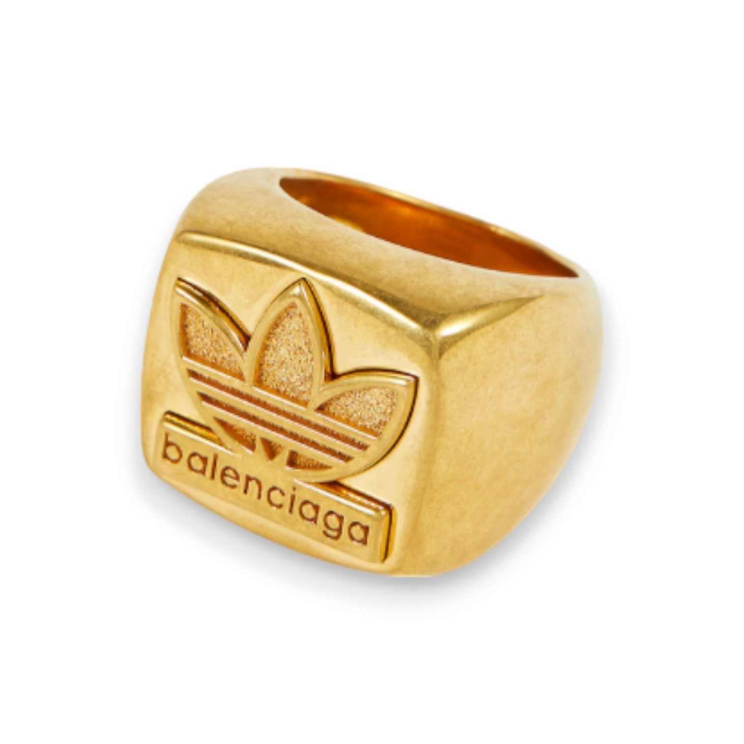 コラボ】BALENCIAGA adidas リング ゴールド 指輪 アクセ