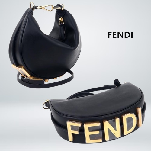 FENDI フェンディ フェンディグラフィ ミニ ショルダーバッグ