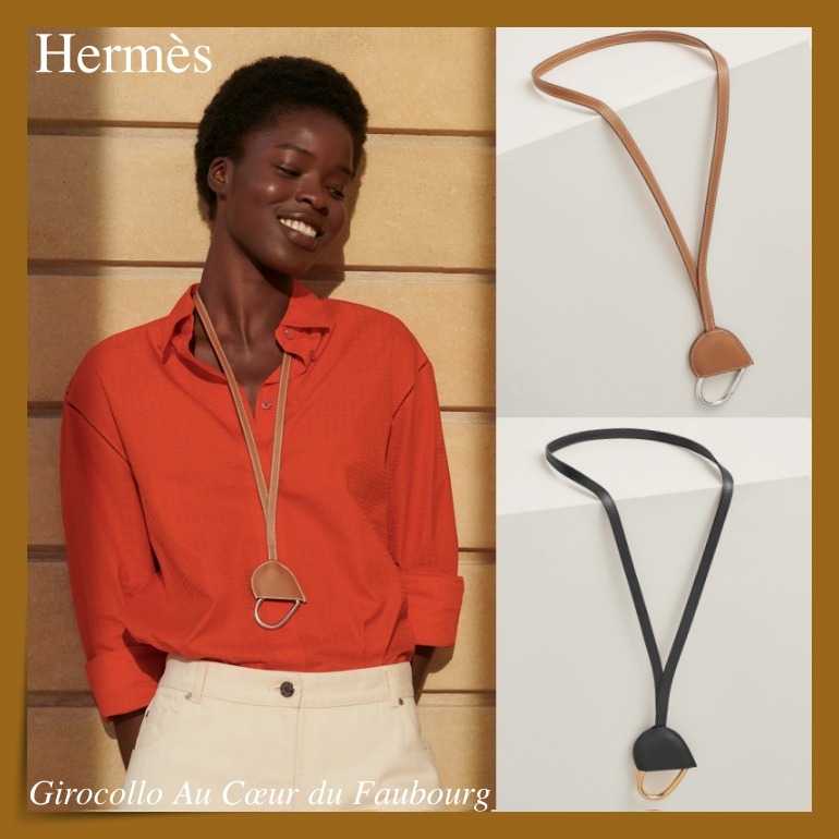 【HERMES】ハート型が可愛い☆Au Coeur du Faubourg ネックレス