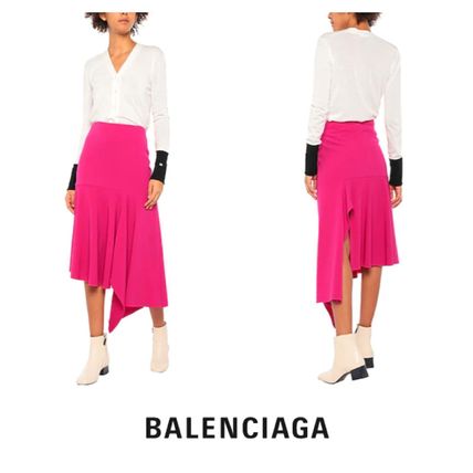おすすめ☆Balenciagaツイード ミディ スカート Balenciaga ツイード スカート | ブラック | FARFETCH JP