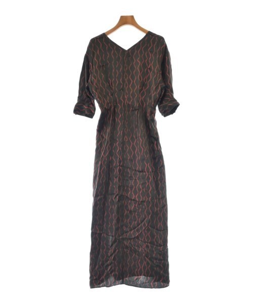 ISABEL MARANT ワンピース 黒x赤(総柄) 2305223D0020