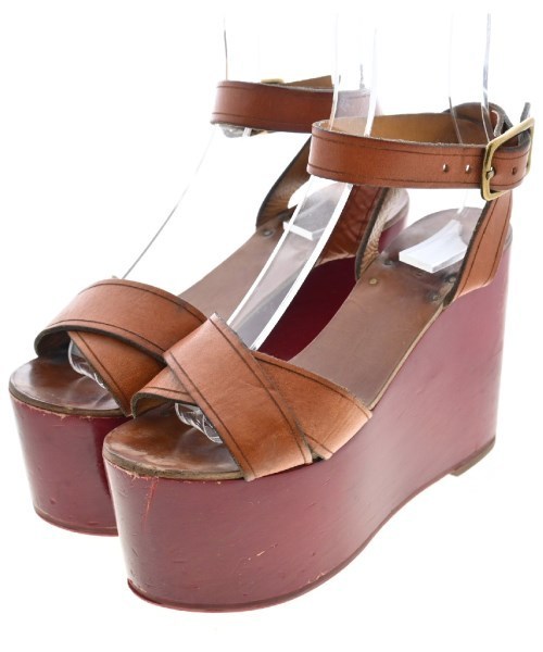 ISABEL MARANT イザベルマラン サンダル 茶 2305223D0028