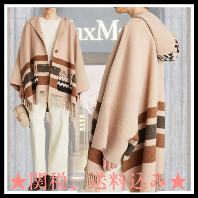 DT★Max Mara★XIRIA  ニットポケット付きコート