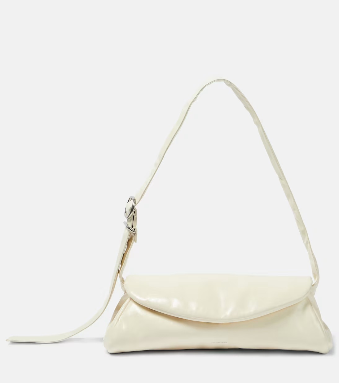 【セール】JIL SANDER CANNOLO PADDED レザー ショルダーバッグ