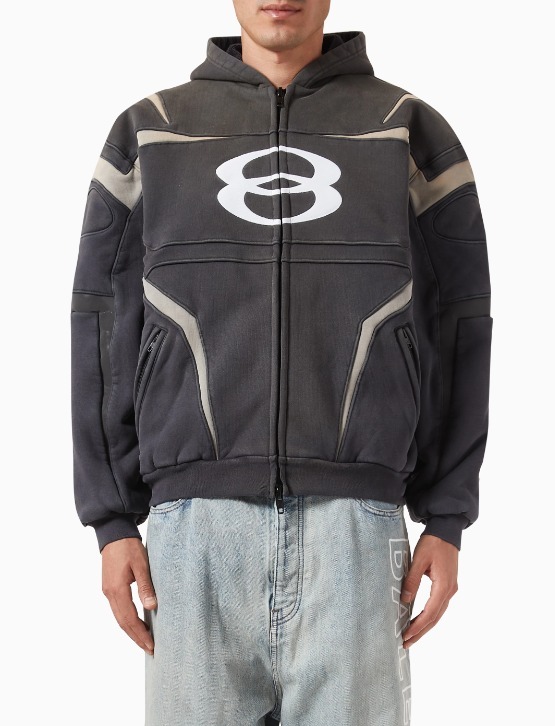 直営店☆BALENCIAGA☆ Unity Sports Icon シュリンク ジャケット org.jpg