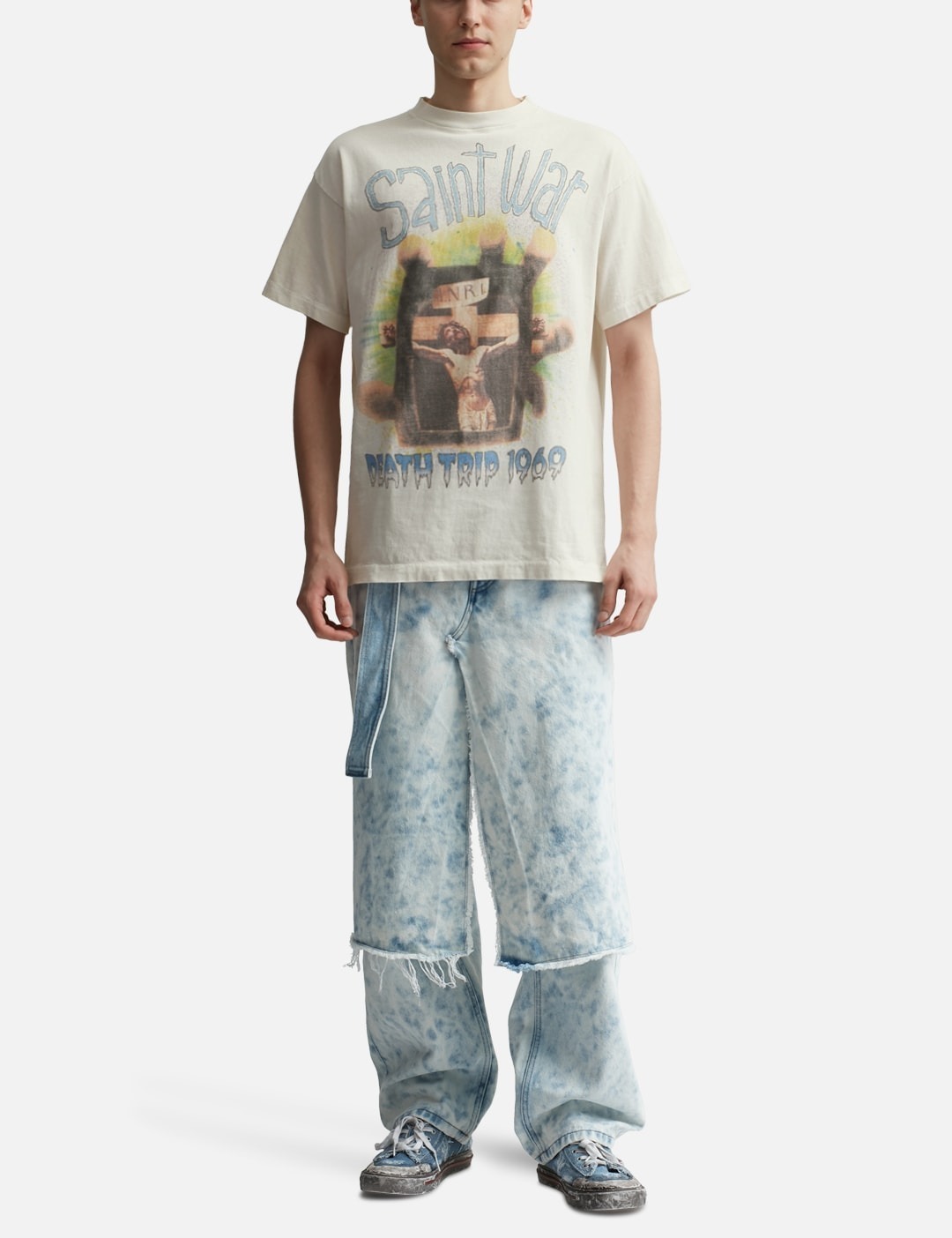 唯一無二の個性を纏う【Saint Mxxxxxx】GS_SS TEE 唯一無二の個性を纏う【Saint Mxxxxxx】SAINT WAR T-SHIRT