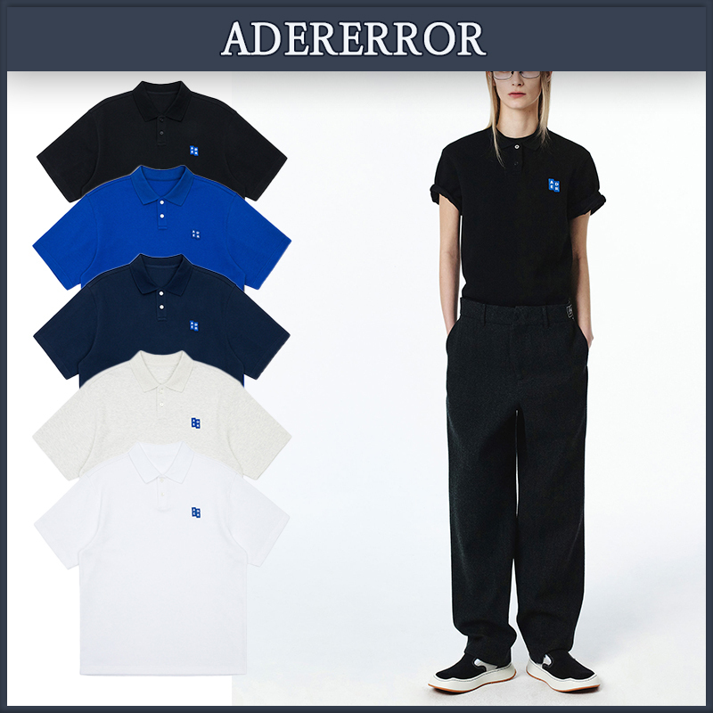 【ADERERROR】★人気商品★Sig; TRS タグ ポロ Tシャツ 01