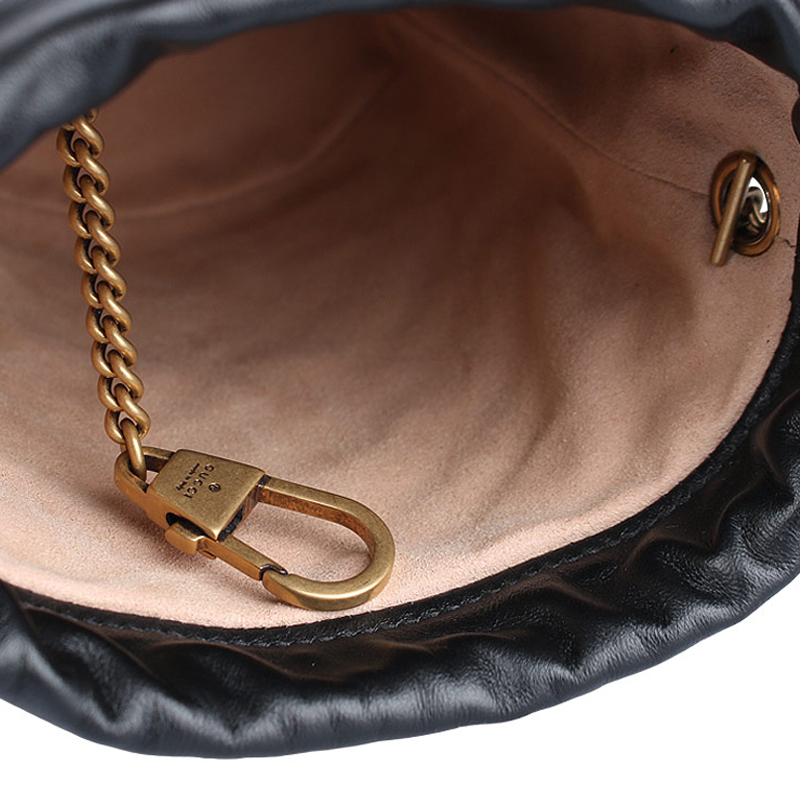 ★送料関税込★GUCCI グッチ GGマーモント ミニ バケットバッグ ☆送料関税込☆GUCCI グッチ GGマーモント ミニ バケットバッグ