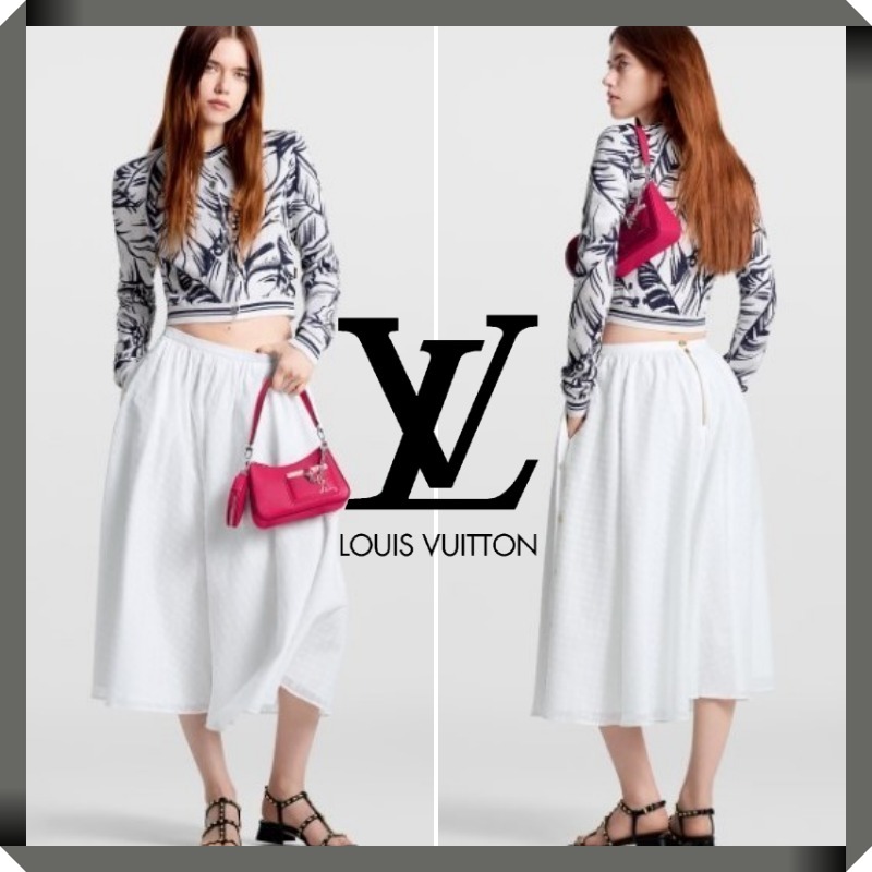2024-2025AW 新作☆素敵☆Louis Vuitton☆スカート