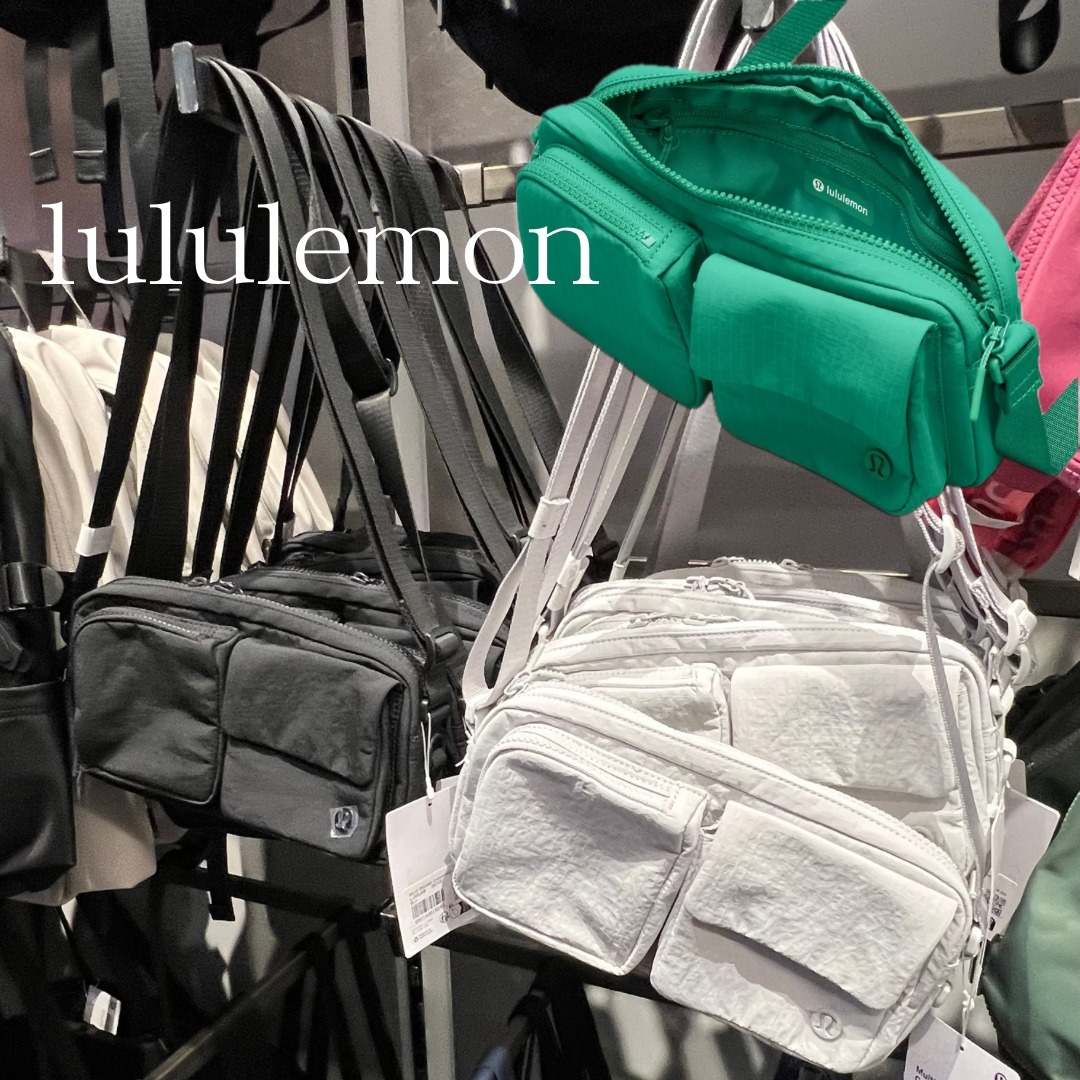【lululemon】撥水 マルチポケット クロスボディバッグ 2.5L