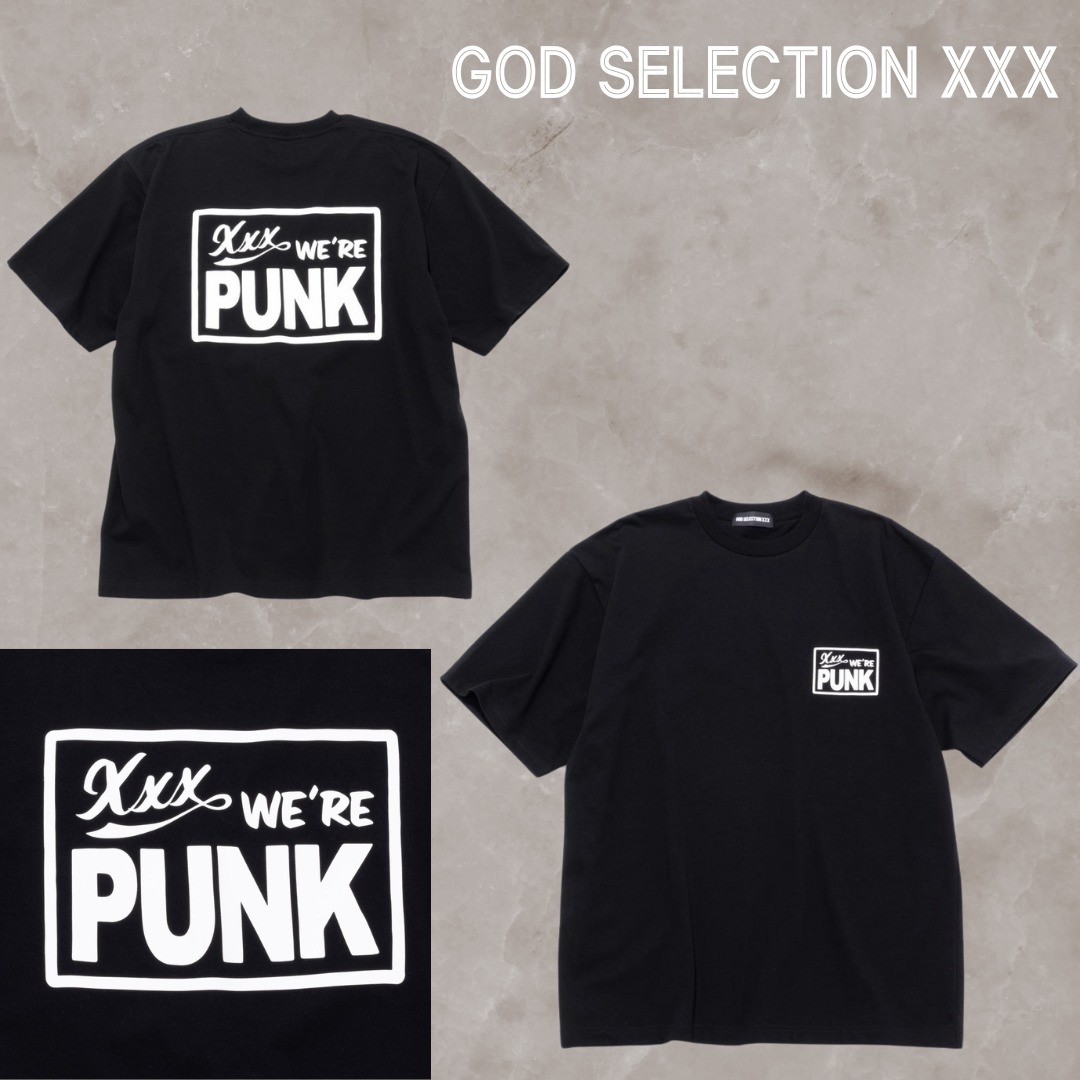 【国内買付】GOD SELECTION XXX/Tシャツ/ブラック