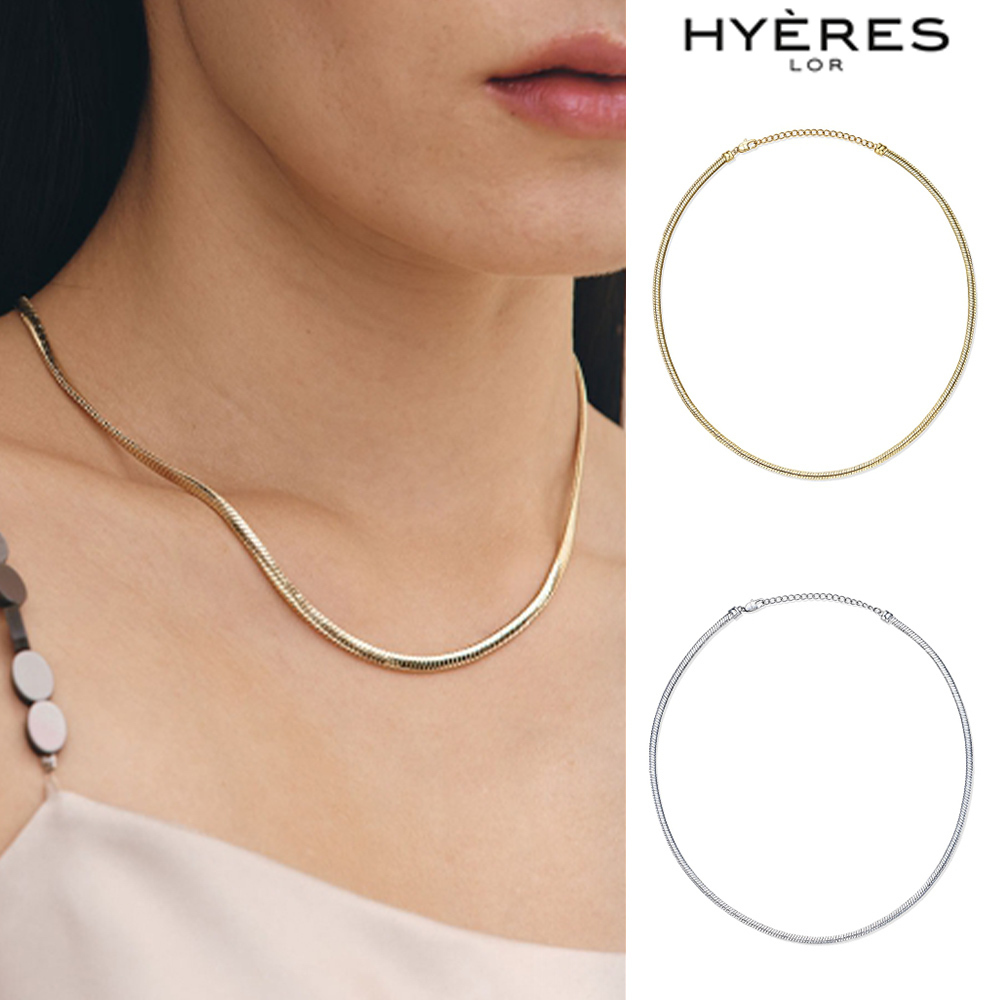 【HYERES LOR】24SS★ Essence BR Chevron Chain Necklace