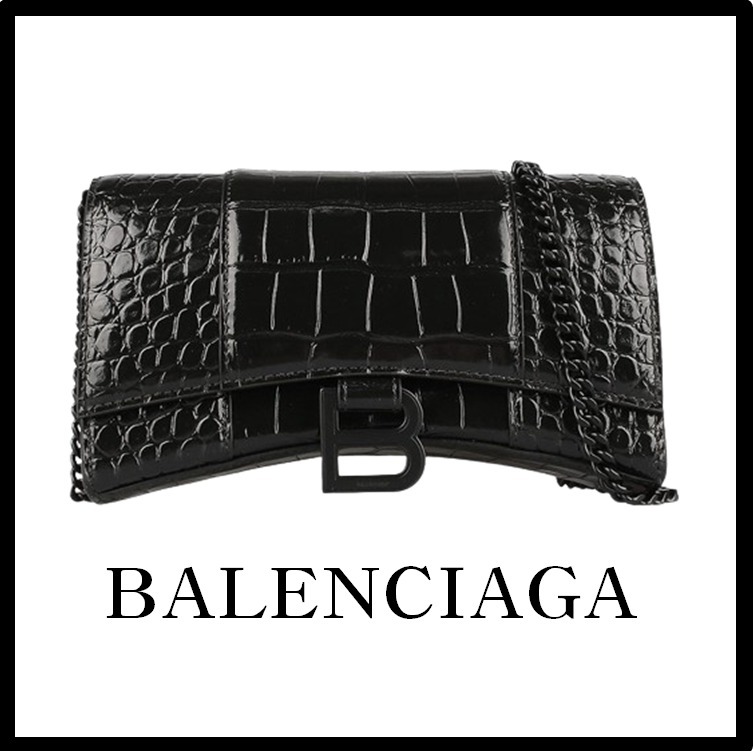 関税込☆BALENCIAGA★HOURGLASS アワーグラス ショルダーバッグ