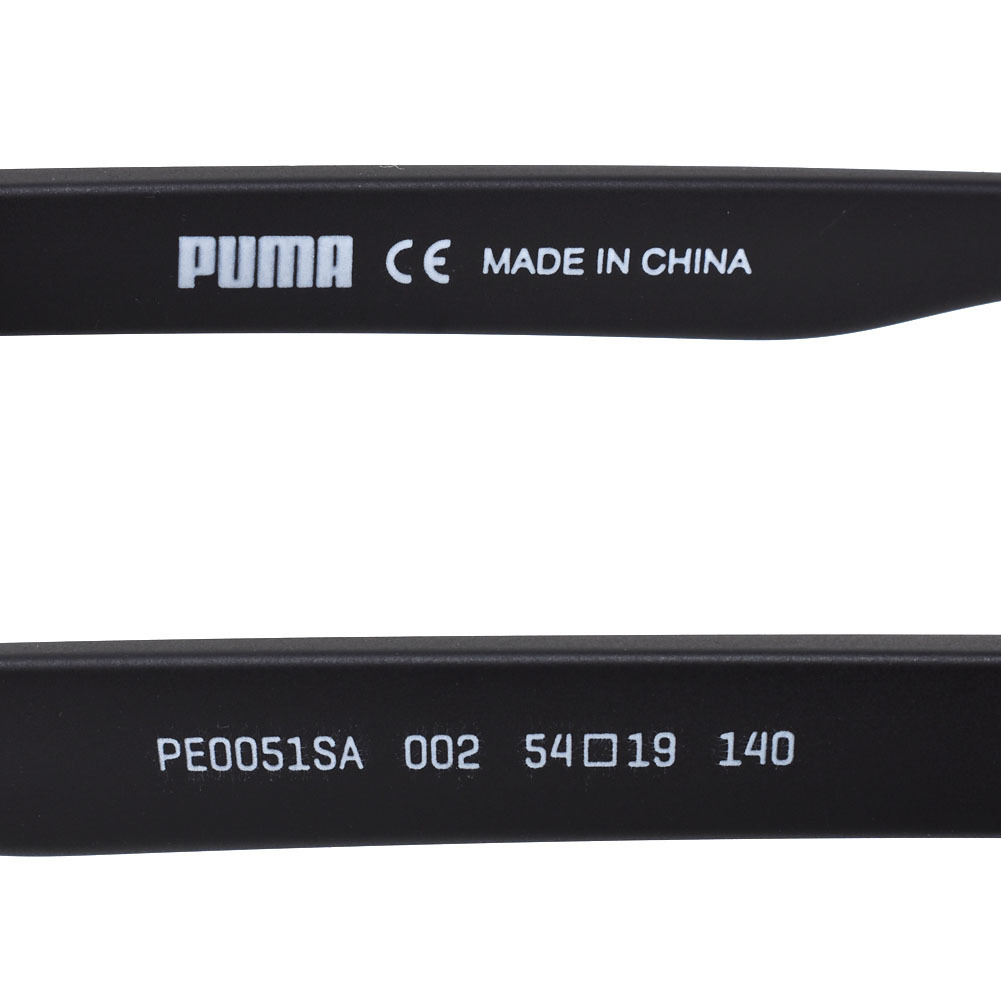 PUMA サングラス PE0051SA-002-54 BLACK UVカット ユニセックス PUMA 国内正規品 プーマ サングラス PE0051SA 002 54 メンズ
