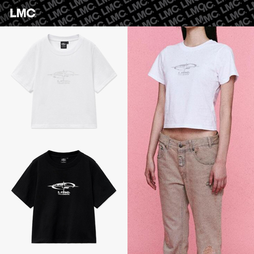 ★2024SS新作★TILLDAWN X LMC WM OVAL GLOBE CROPPED TEE