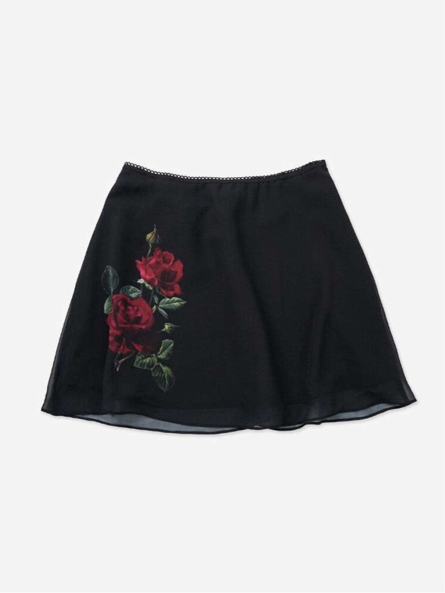 elfelfelfarchives★韓国★人気★ROSE LAYERED SKIRT スカート ☆送料・関税込☆elfelfelfarchives☆ROSE LAYERED SKIRT☆