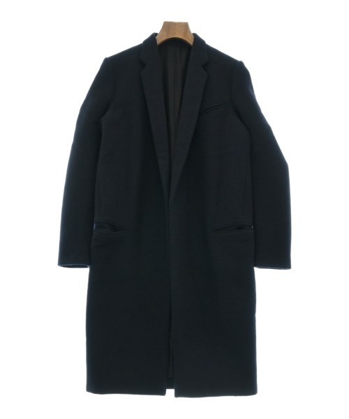 CELINE セリーヌ チェスターコート 紺 34(XXS位) 4601823N0048