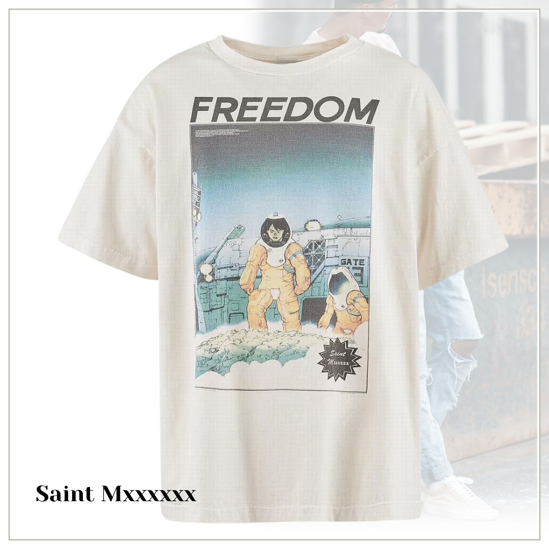 【SAINT Mxxxxxx×FREEDOM】FD_SS TEE/ASTRO/WHITE