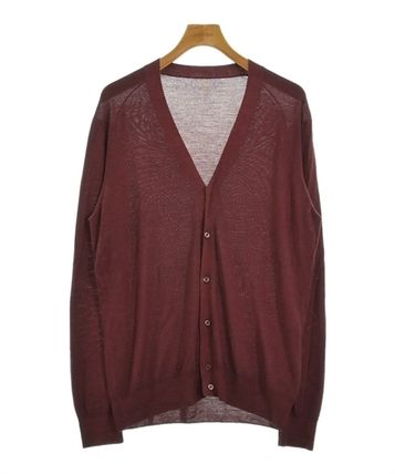 今季ブランド レッド（赤）系 PRADA(プラダ) カーディガン(メンズ) - 海外通販 トップス