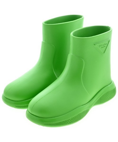 PRADA プラダ ブーツ 緑 35(22cm位) 4103724J0234