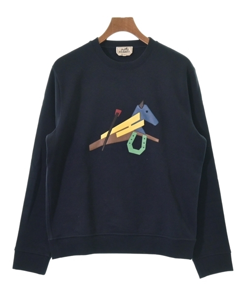 HERMES エルメス スウェット 紺 S 4103524M0075